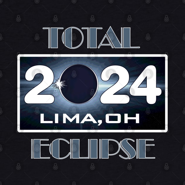 Eclipse Lima OH Total Solar Eclipse April 2024 Totality by DesignFunk